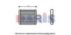KIA 0K30C61A10 Heat Exchanger, interior heating